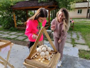Игра Галактика. Аренда деревянных игр на праздник в Иркутске.